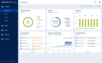 Acronis Backup скриншот № 1