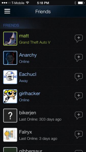 Steam Mobile скриншот № 1