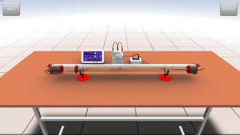 Исследование стоячих звуковых волн в трубке Кундта скриншот № 1