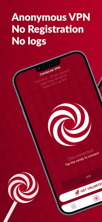 CandyLink VPN скриншот № 1