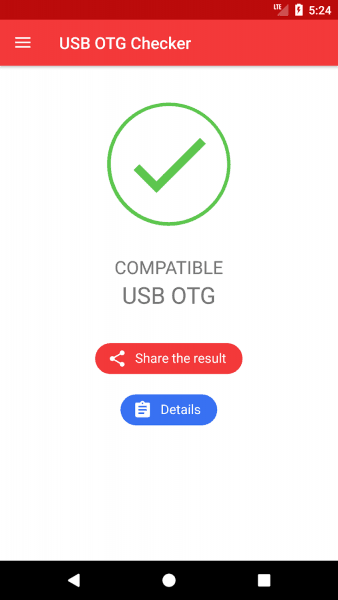 USB OTG Checker скриншот № 1