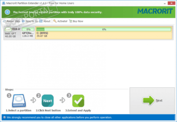 download the new version Macrorit Partition Extender Pro 2.3.0