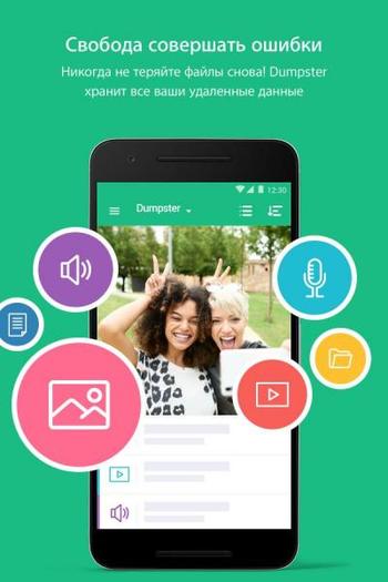 Корзина Dumpster скриншот № 1