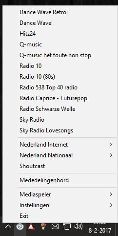 Tray Radio 14.0.1.0 (Windows)