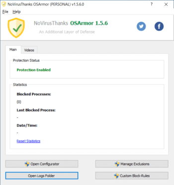 OSArmor скриншот № 1
