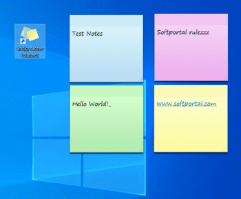 Classic Sticky Notes скриншот № 1