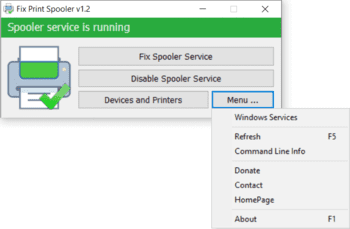 Fix Print Spooler скриншот № 1