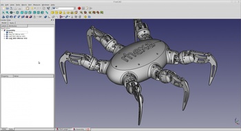 FreeCAD скриншот № 1