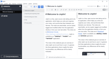 Joplin скриншот № 1