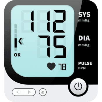 Blood Pressure App скриншот № 1
