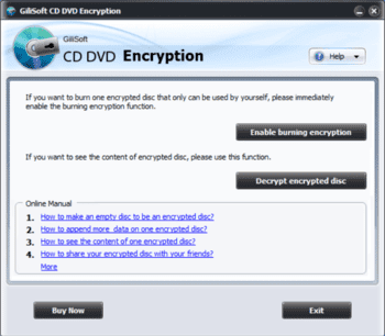 CD DVD Encryption скриншот № 1