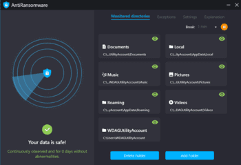 AntiRansomware скриншот № 1