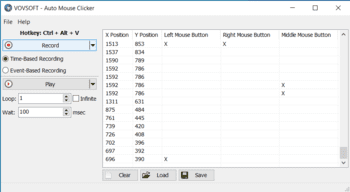 Auto Mouse Clicker скриншот № 1