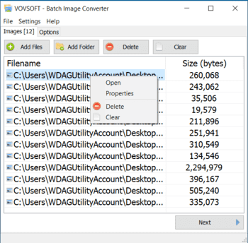 Batch Image Converter скриншот № 1