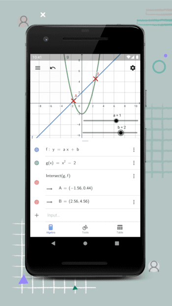 GeoGebra Graphing Calculator скриншот № 1