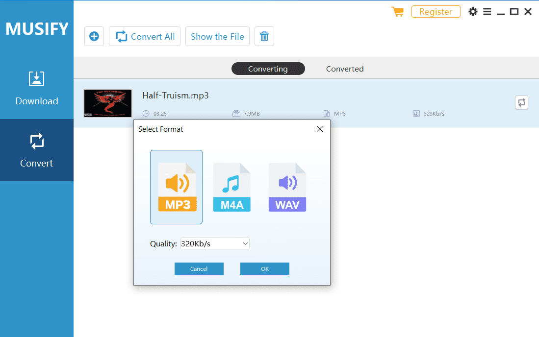 for windows download Musify 3.3.0