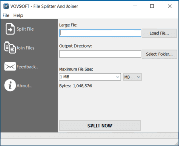 File Splitter And Joiner скриншот № 1