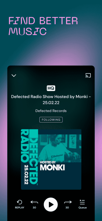 Mixcloud скриншот № 1