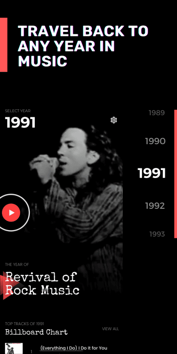 Rewind: Music Time Travel скриншот № 1