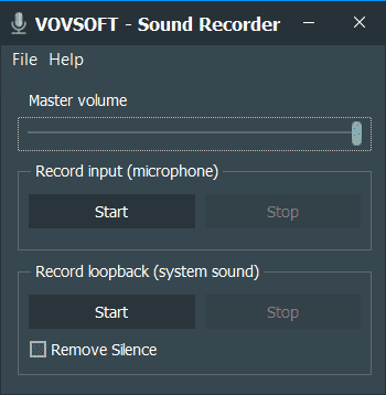 Sound Recorder скриншот № 1