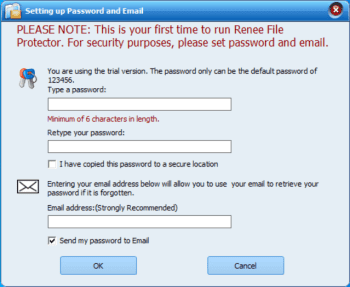 Renee File Protector скриншот № 1