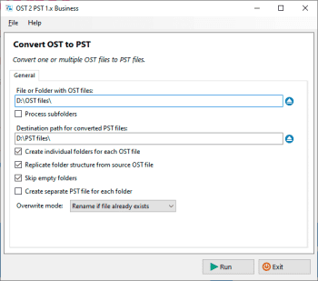 OST 2 PST скриншот № 1