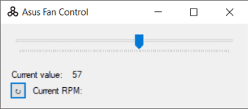 Asus Fan Control скриншот № 1