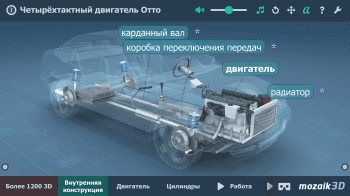 Четырёхтактный двигатель Отто скриншот № 1