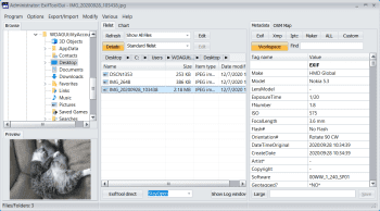 ExifToolGUI Portable скриншот № 1