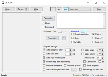 OCRGet скриншот № 1