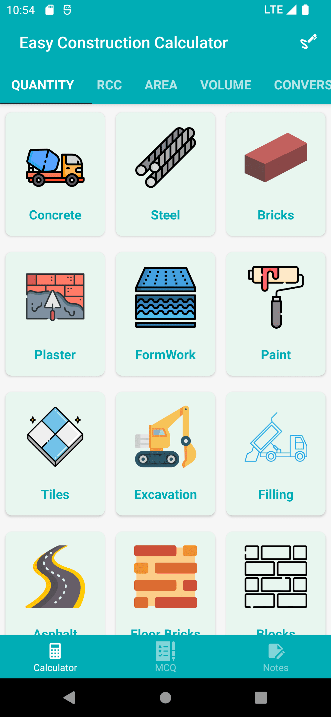 Easy Construction Calculator (apk) – Скачать для Android