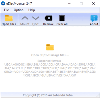 uDiscMounter скриншот № 1
