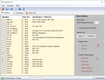 EasyHash скриншот № 1