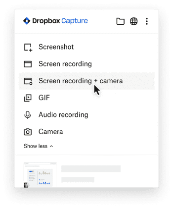 Dropbox Capture скриншот № 1