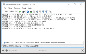Advanced NMEA Data Logger скриншот № 1