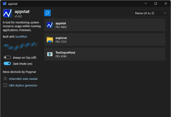 Appstat скриншот № 1