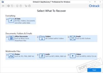 Ontrack EasyRecovery Pro - скачать бесплатно Ontrack EasyRecovery Pro 14.0.0.4