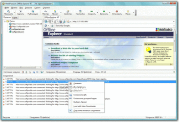 Offline Explorer скриншот № 1